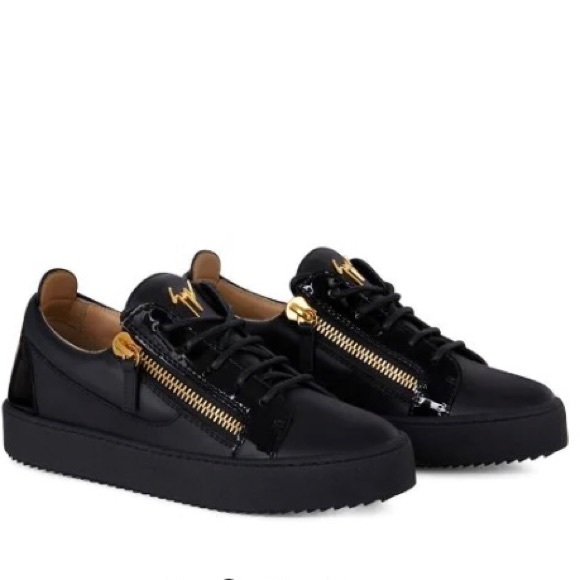 Giuseppe Zanotti Black May London Birel Sneakers - Picture 2 of 6